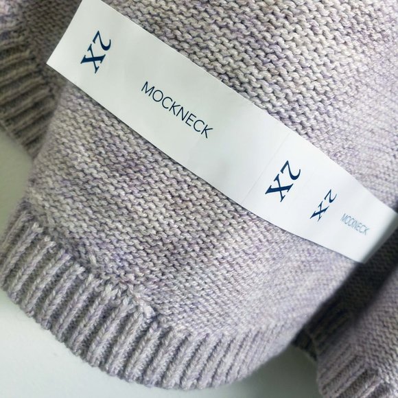 Sonoma Women's Creamy Pink Knit V Neck Long Sleeve Shirt Top Blouse Sweater - Picture 10 of 13